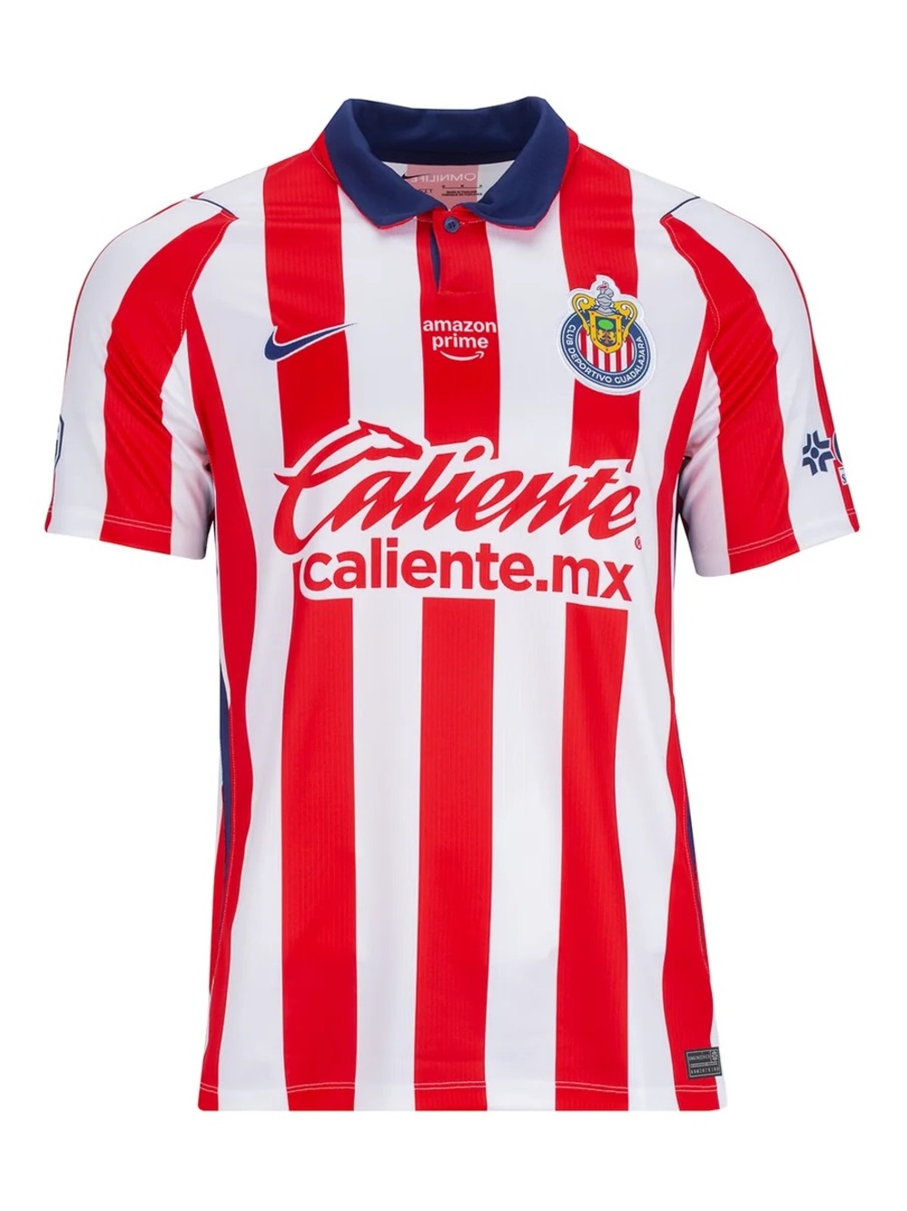 Nike Chivas Home Soccer Jersey - Red & White